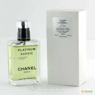 Chanel Egoiste Platinum туалетная вода 100 ml. (Тестер Шанель Платинум Эгоист). Оригинал