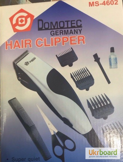 Фото 4. Машинка для стрижки волос Domotec MS 4602