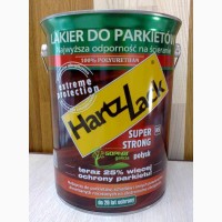 Лак для паркету і деревяних підлог HartzLack Super Strong HS 100% поліуретан 5л