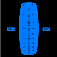 Рефрактометр для измерения сахара в сиропах 0-90% Brix АТС тестер измеритель сахаристости
