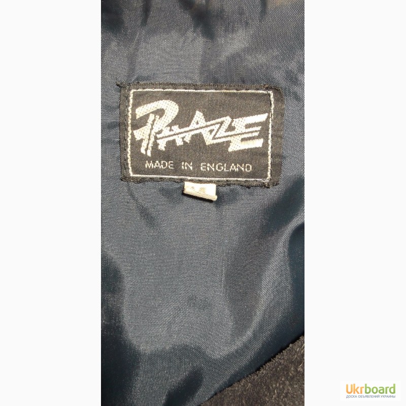 Фото 3. Ковбойська шкіряна куртка Phaze, розмір М