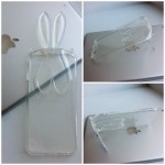 Силиконовый чехол подставка Ушки на iPhone 6/6s