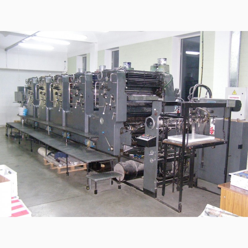 Продам офсетную печатную машину HEIDELBERG SM 72 FP