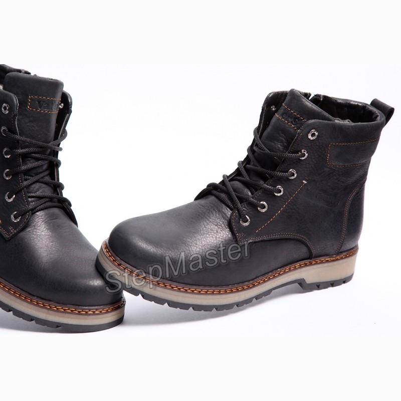 Фото 10. Ботинки кожаные Hilfiger Combat Black Boots
