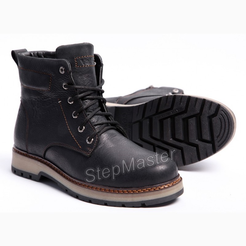 Фото 11. Ботинки кожаные Hilfiger Combat Black Boots