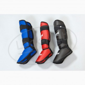 Защита голени и стопы, футы, накладки на ноги для каратэ M, L, XL
