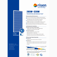 Солнечная панель Risen RSM60-6-260P