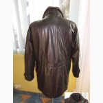 Утеплённая кожаная мужская куртка. 52/54. Echtes Leder. Лот 316