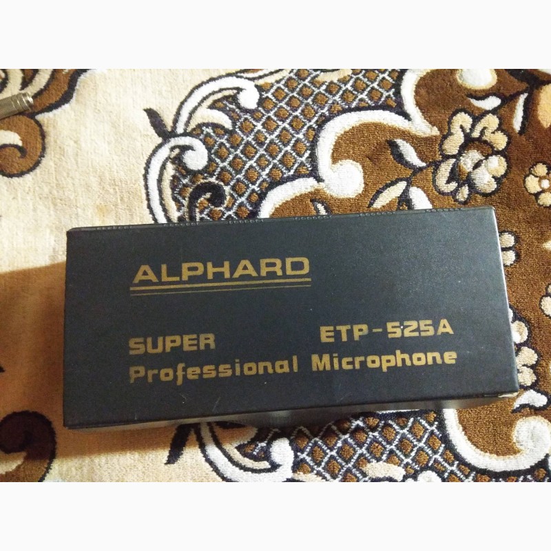 Фото 6. Профессиональный микрофон Alphard ETP-525A