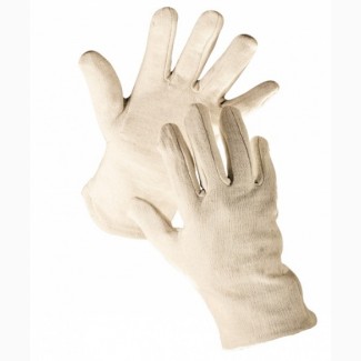 Шиті робочі рукавички PIPIT з 100% бавовняного трикотажу