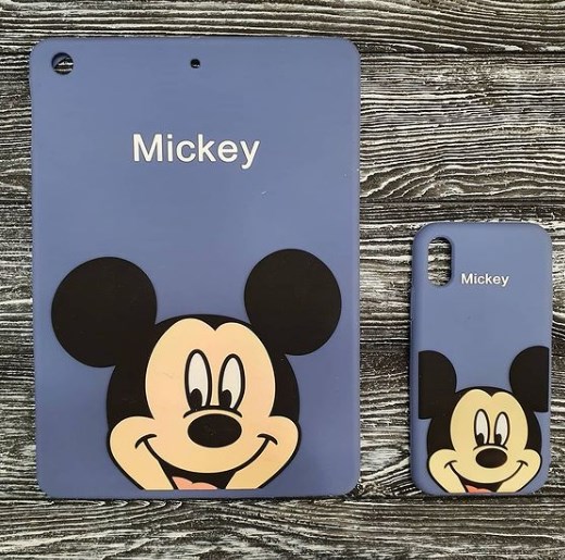 Фото 10. Disney Накладка для iPad 10.2 10.5 9.7 2018 mini 1/2/3/4 Air Дисней силикон
