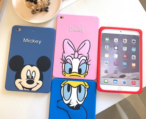 Фото 18. Disney Накладка для iPad 10.2 10.5 9.7 2018 mini 1/2/3/4 Air Дисней силикон