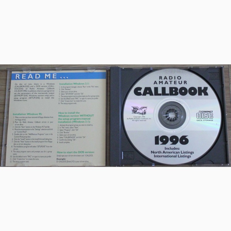 Фото 6. CallBook 1990 года два тома American and an International, колбуки на CDDVD