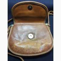 Маленька сумочка рыжая helene Женская сумка хелене кожа Магнитная застежка н1197