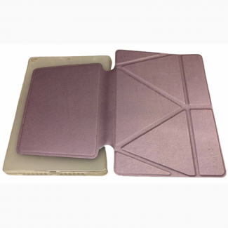 Чохол Origami Leather Embossing Case для iPad 9, 7 Air2 Air 2017 Logfer прозора задня силік