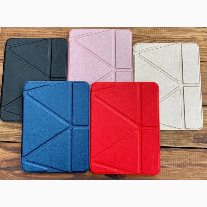 Фото 2. Чохол Origami Leather Embossing Case для iPad 9, 7 Air2 Air 2017 Logfer прозора задня силік