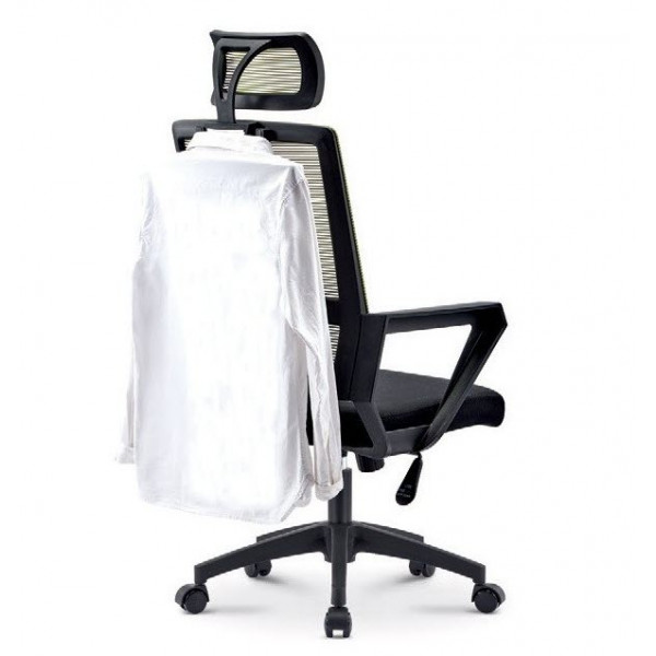 Фото 3. Представницьке офісне крісло Остін сітка з вішаком чорний остин