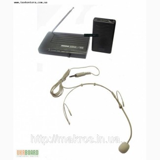 Микрофон с оголовьем телесного цвета SHURE VHF 200head (SHURE) радіомікрофон