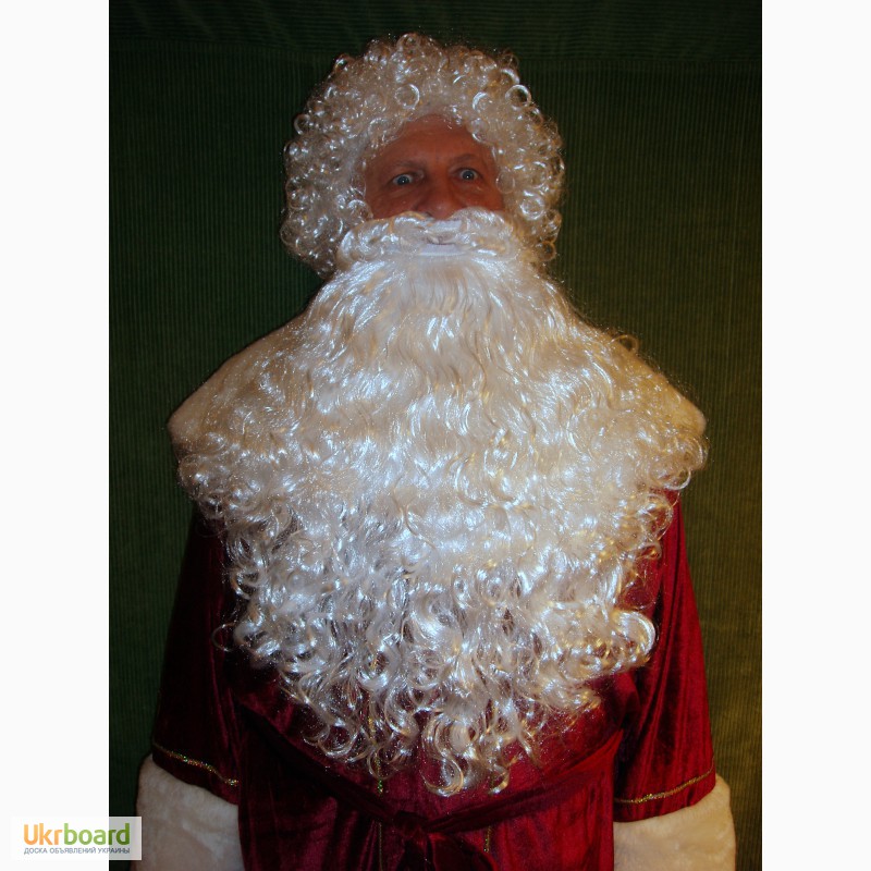 Фото 7. Парики и бороды для Деда Мороза