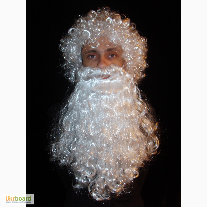 Фото 9. Парики и бороды для Деда Мороза