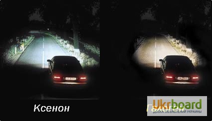 Фото 5. Ксенон Xenon Hid UKC H4 6000K 35W (Ксеноновый свет)