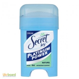 Дезодорант кремовый Secret Key Platinum Power Naturel, ProcterGamble