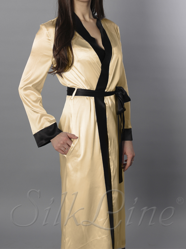 Фото 10. Шелковые халаты женские SilkLine купить с доставкой по Украине