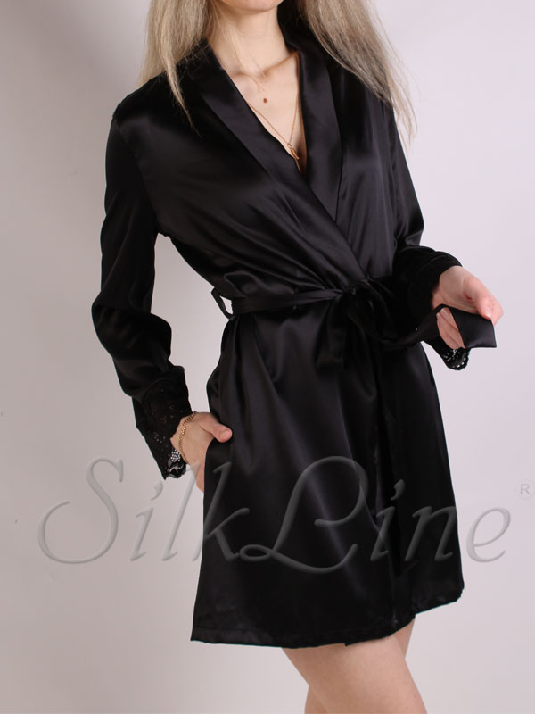 Фото 11. Шелковые халаты женские SilkLine купить с доставкой по Украине