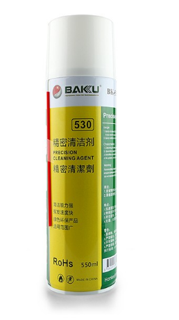 Фото 3. Очиститель печатных плат и контактов BAKU BK-5500 спрей 550мл Спрей для чистки плат