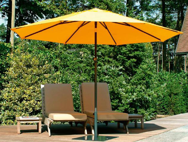 Фото 4. Зонт деревянный СОЛО ø-4м, для дома, кафе и ресторана