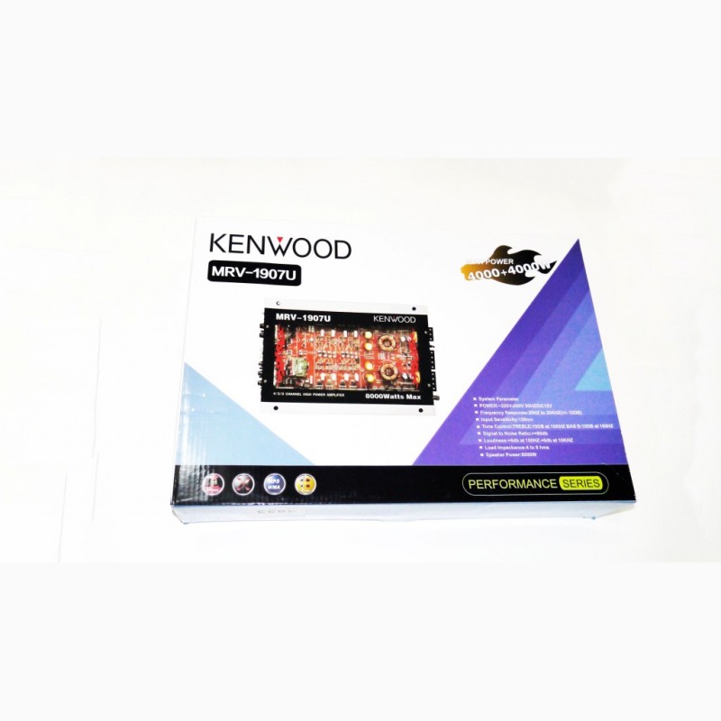 Фото 5. Автомобильный усилитель звука Kenwood MRV-1907U + USB 4000Вт 4х канальный
