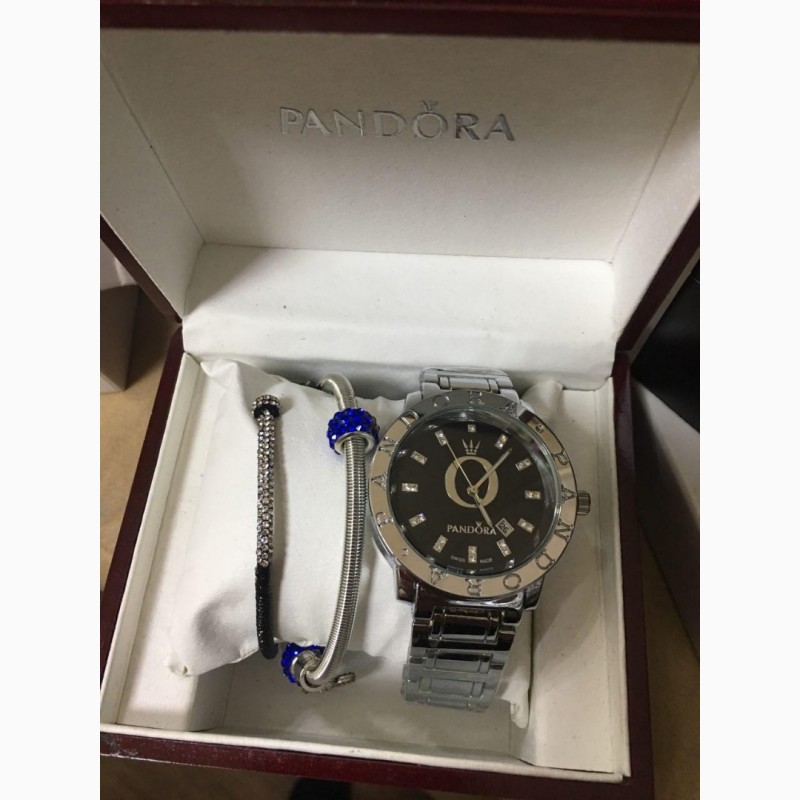 Фото 3. СКИДКА 20%Стильные Женские Часы+браслет Pandora