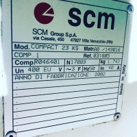 Станок Scm Compact 23 ks 2002р, чотирьохсторонній, четырехсторонний