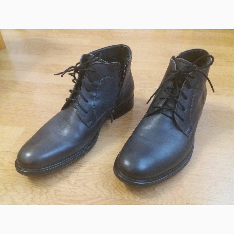 Фото 10. Мужские ботинки туфли Rylko 42р кожаные состояние новых, осень зима весна