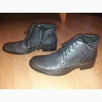 Мужские ботинки туфли Rylko 42р кожаные состояние новых, осень зима весна