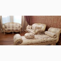 Классический диван Вероника с креслом Барокко стиль