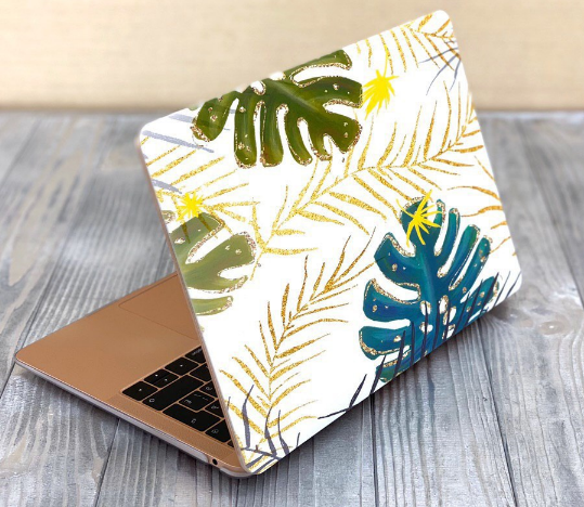 Фото 3. Чехол накладка листья пальмы Монстера monstera MacBook 13 Retina New 2020 (2020/2016/2017
