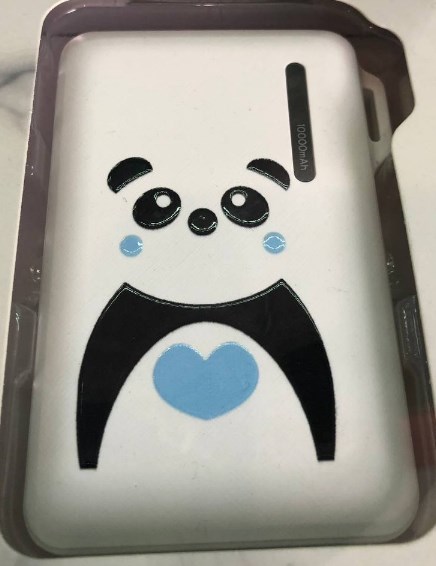 Power Bank Милая панда мультфильм эмодзи Портативный USB внешний аккумулятор ASPOR A358