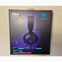 Aula Hex 7.1 USB Black наушники гарнитура компьютерная игровая