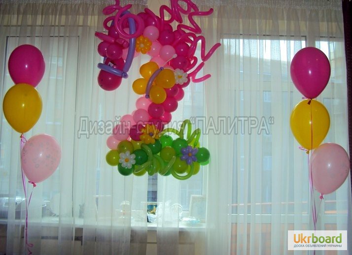 Фото 4. Оформление детских праздников воздушными шарами
