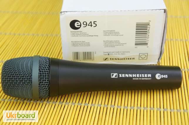 Фото 2. Продам мікрофон Sennheiser E 945 Оригінал Як новий !!! Ціна 4800грн