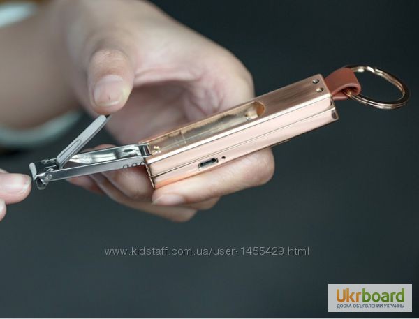Фото 5. Зажигалка REMAX Cigarette Lighter RT-CL01 + брелок + кусачки для ногтей Remax RT-CL01