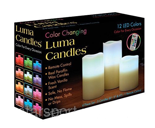 Фото 6. Электронные свечи с пультом Luma Candles