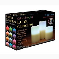Электронные свечи с пультом Luma Candles