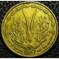 Того 25 франков 1957 год СОХРАН