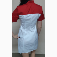 Женский медицинский халат Форма с коротким рукавом