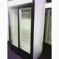 Хорошие года и объем! Шкаф холодильный витрина двухдверный б/у 1200л