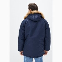 Тепла зимова куртка аляска Airboss Winter Parka (синя)