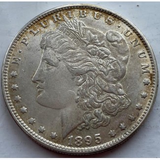 США 1 доллар 1895 год 555