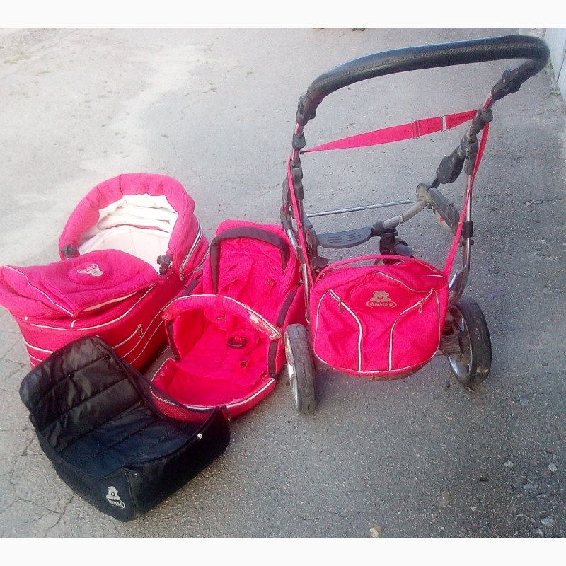 Фото 2. Продам коляски детские, б/у : ANMAR универсальная 2 в 1, SIGMA прогулочная